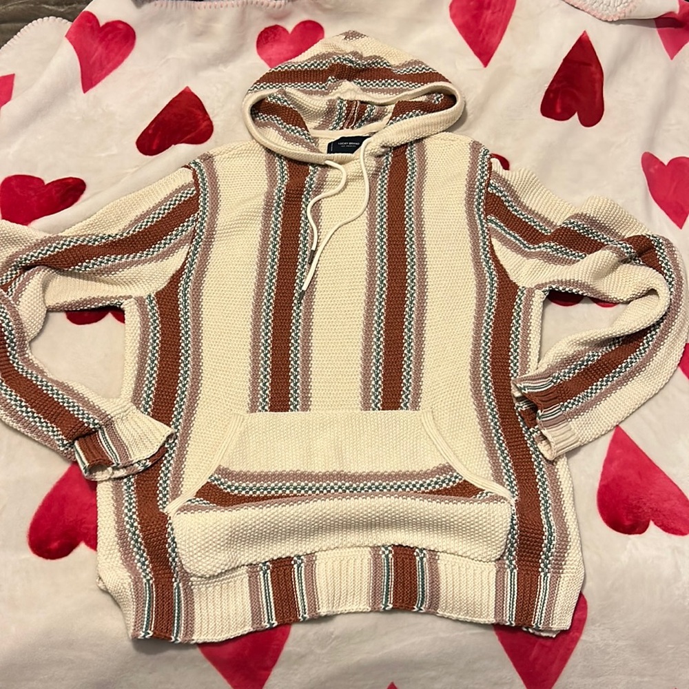 Lucky Brand knitted hoodie
